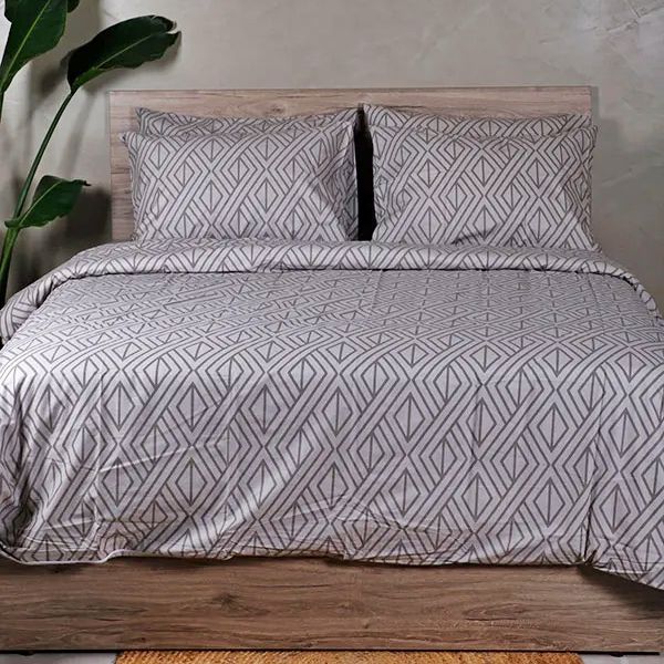 Σετ Σεντόνια Γίγας Cotton Feelings 2042 Gray - Sunshine