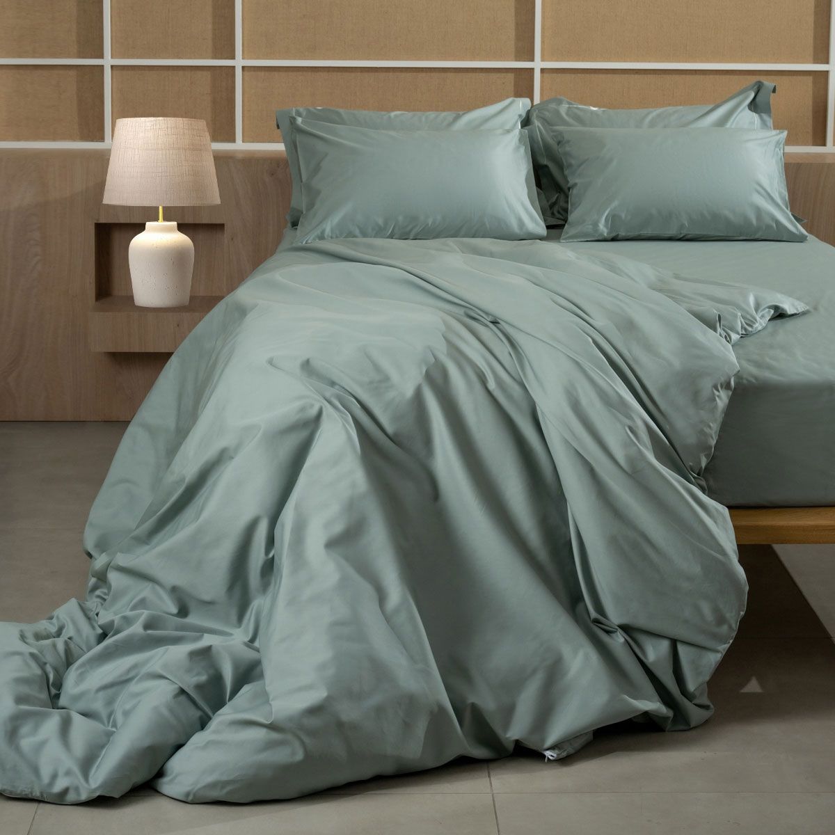 Σετ Σεντόνια Γίγας Βαμβακοσατέν 100% Omnia Aqua - Sunshine