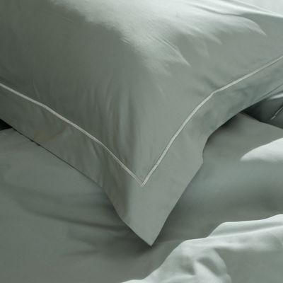 Μαξιλαροθήκες Ζευγάρι Βαμβακοσατέν 100% Omnia Aqua - Sunshine