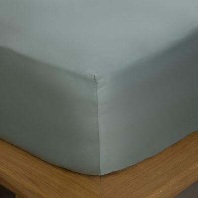 Κατωσέντονο Λάστιχο Υπέρδιπλο 160Χ200+40 εκ. Βαμβακοσατέν 100% Omnia Aqua - Sunshine