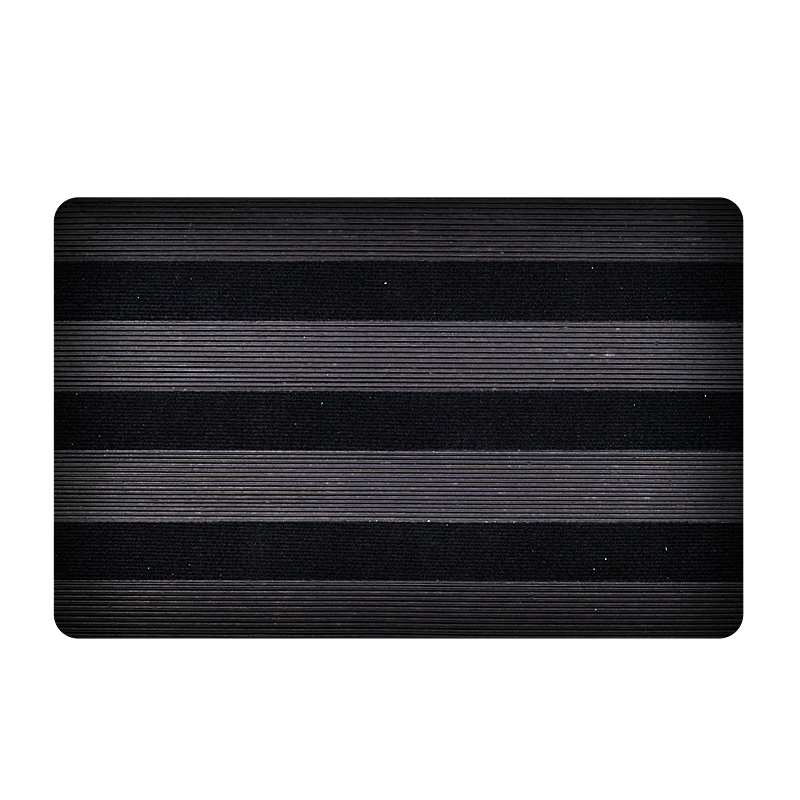 Πατάκι Εισόδου "3 Γραμμές" 45X75 εκ. Ε-1194 Μαύρο - Sidirela