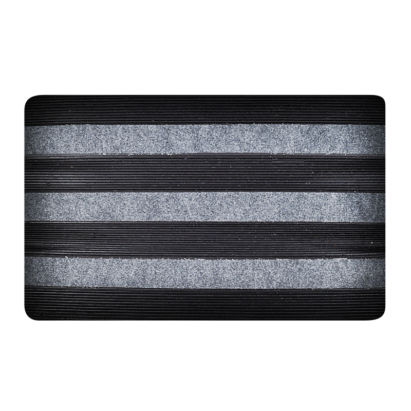 Πατάκι Εισόδου "3 Γραμμές" 45X75 εκ. Ε-1194 Γκρι - Sidirela