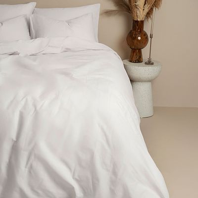 Παπλωματοθήκη Υπέρδιπλη Cotton Feeling 100 White - Sunshine Παπλωματοθήκη Υπέρδιπλη Cotton Feeling 100 White - Sunshine
