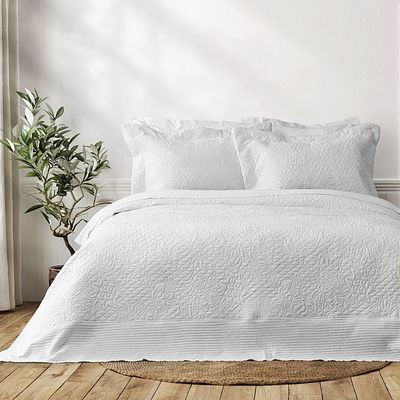 Σετ 3 τεμ. Κουβερλί Υπέρδιπλο Always White - Nima Home