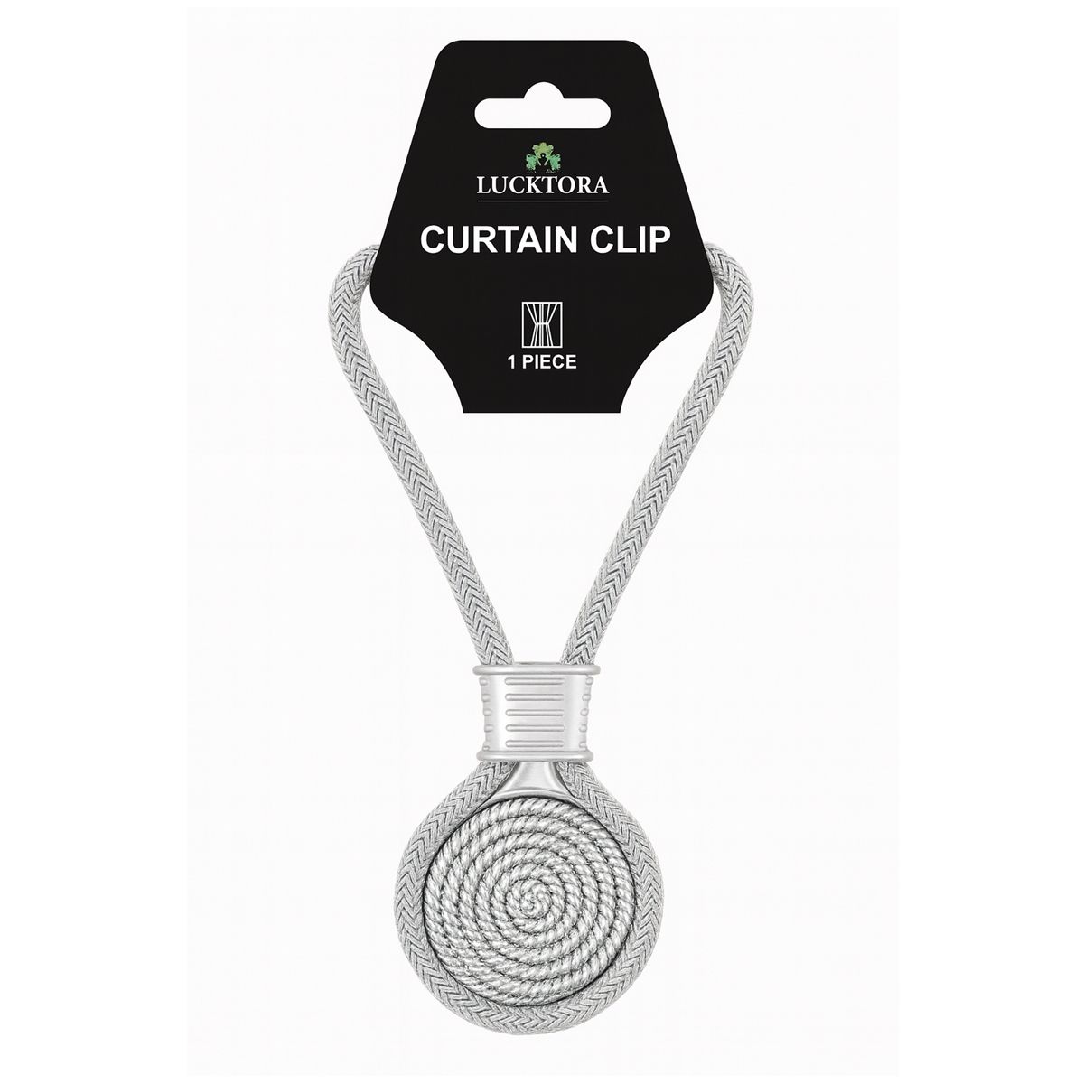 Δέστρα Κουρτίνας LTYB-4 Γκρι