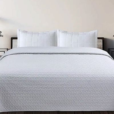 Κουβερλί Υπέρδιπλο 220Χ240 εκ. Solar Light Gray