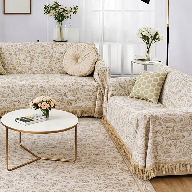 Σετ Ριχτάρια Διθέσιο &amp; Τριθέσιο C22-1 Μπεζ