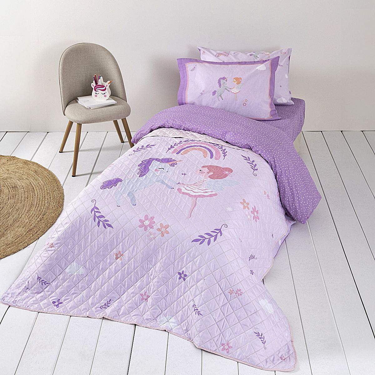 Κουβερλί Ημίδιπλο Microfiber Magic Bloom - Nima Home