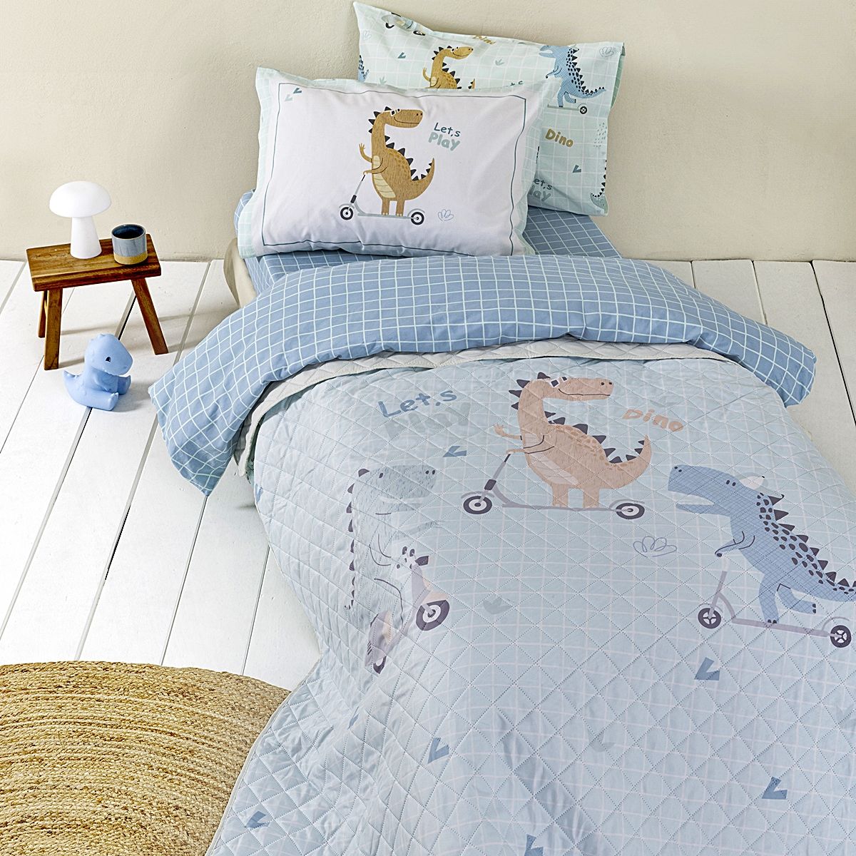 Κουβερλί Ημίδιπλο Microfiber Let's Play - Nima Home