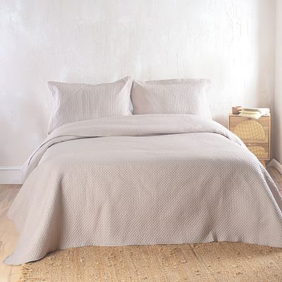 Σετ Κουβερλί Μονό Allure Μονόχρωμο Μπεζ - Rythmos