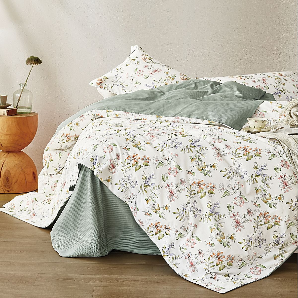 Σετ Πάπλωμα Υπέρδιπλο Status Rosado - 230 Κλωστών - Rythmos