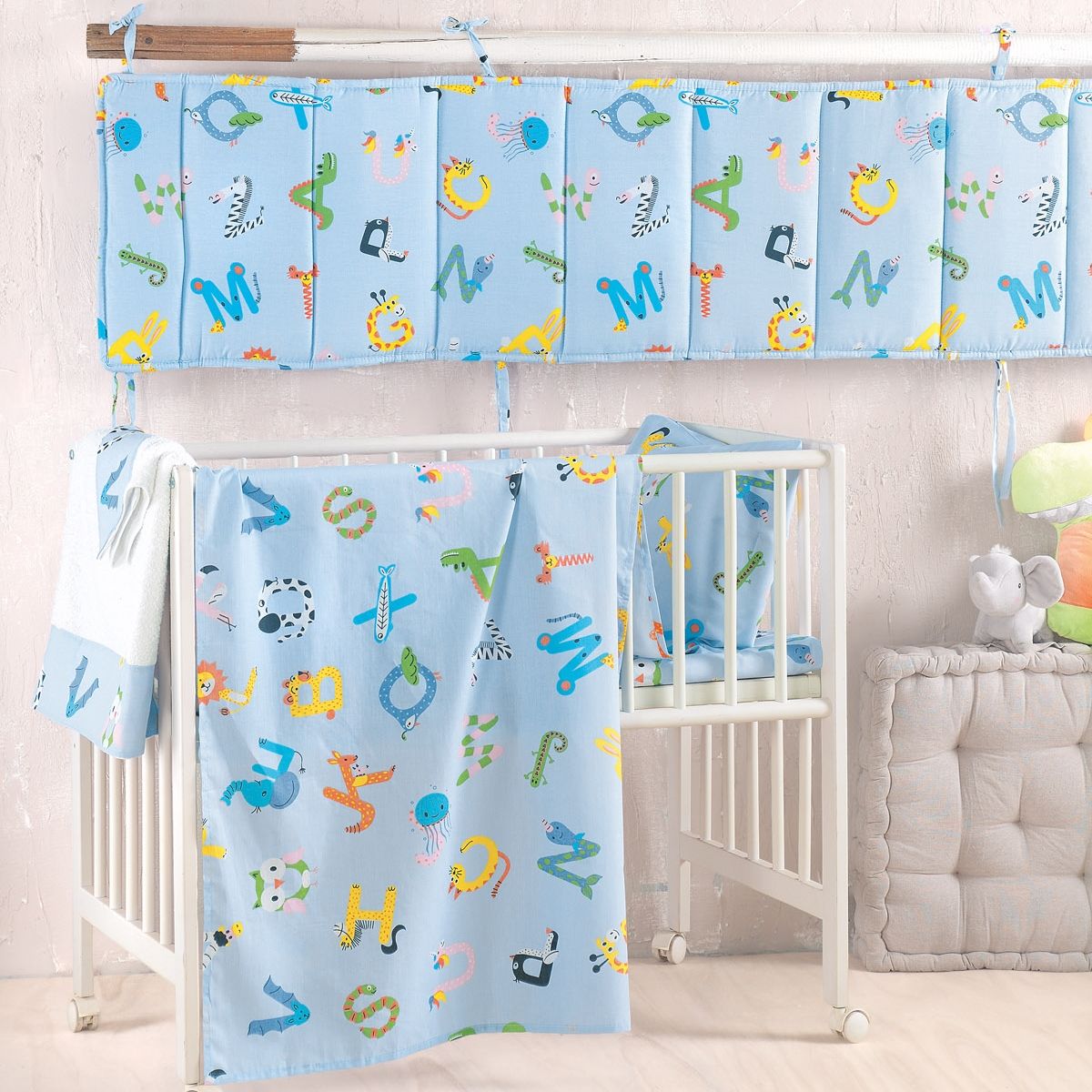 Πάντα Κούνιας Letterland Μπλε - Rythmos