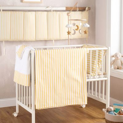 Πάπλωμα Κούνιας Eloise Κίτρινο - Rythmos