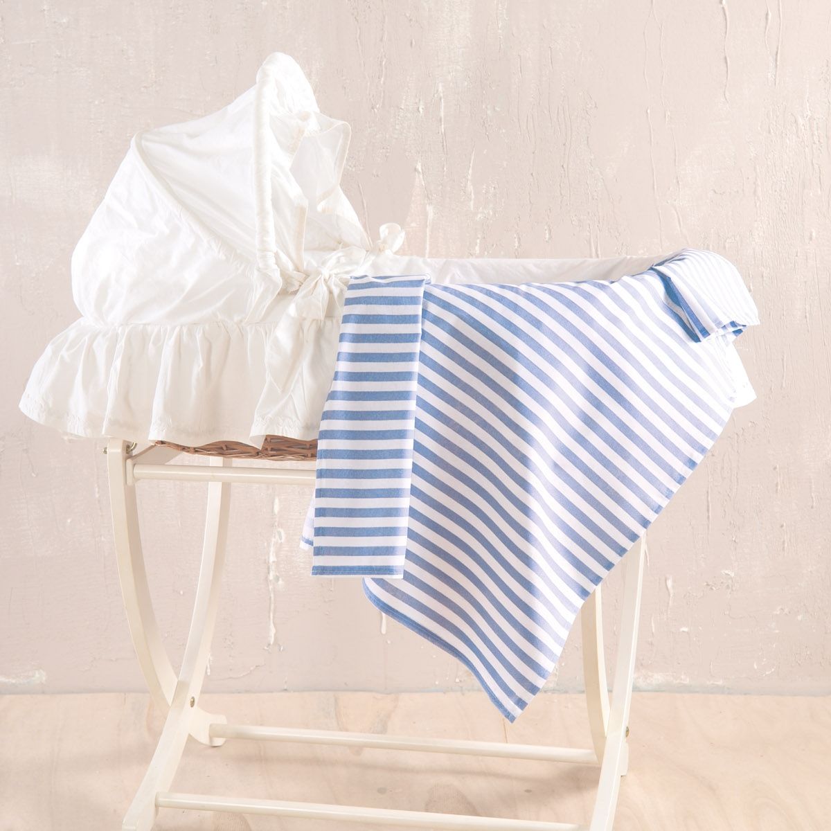 Σεντόνι Λίκνου Eloise Μπλε - Rythmos