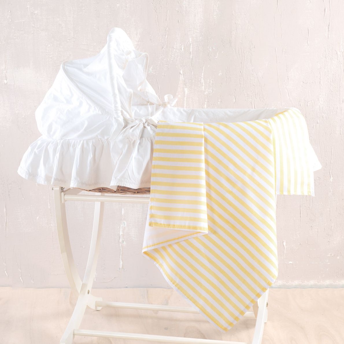 Σεντόνι Λίκνου Eloise Κίτρινο - Rythmos