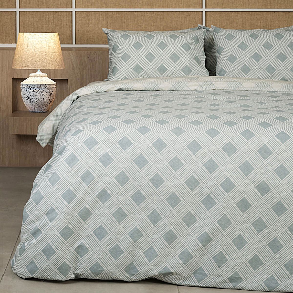 Σετ Σεντόνια Υπέρδιπλα 235Χ270 εκ. CF 2072 Aqua - Sunshine
