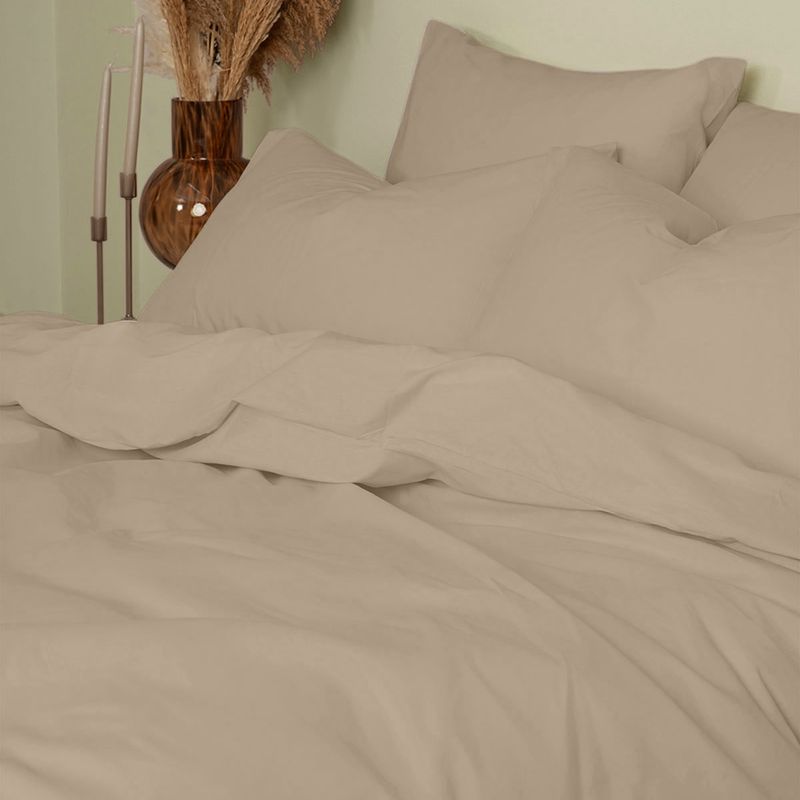 Σετ Σεντόνια Γίγας Cotton Feelings 119 Mocha - Sunshine Σετ Σεντόνια Γίγας Cotton Feelings 119 Mocha - Sunshine