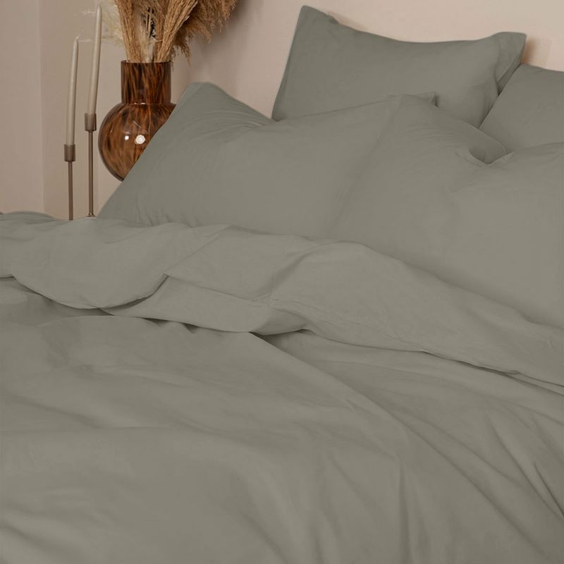 Σετ Σεντόνια Γίγας Cotton Feelings 122 Paloma Gray - Sunshine Σετ Σεντόνια Γίγας Cotton Feelings 122 Paloma Gray - Sunshine