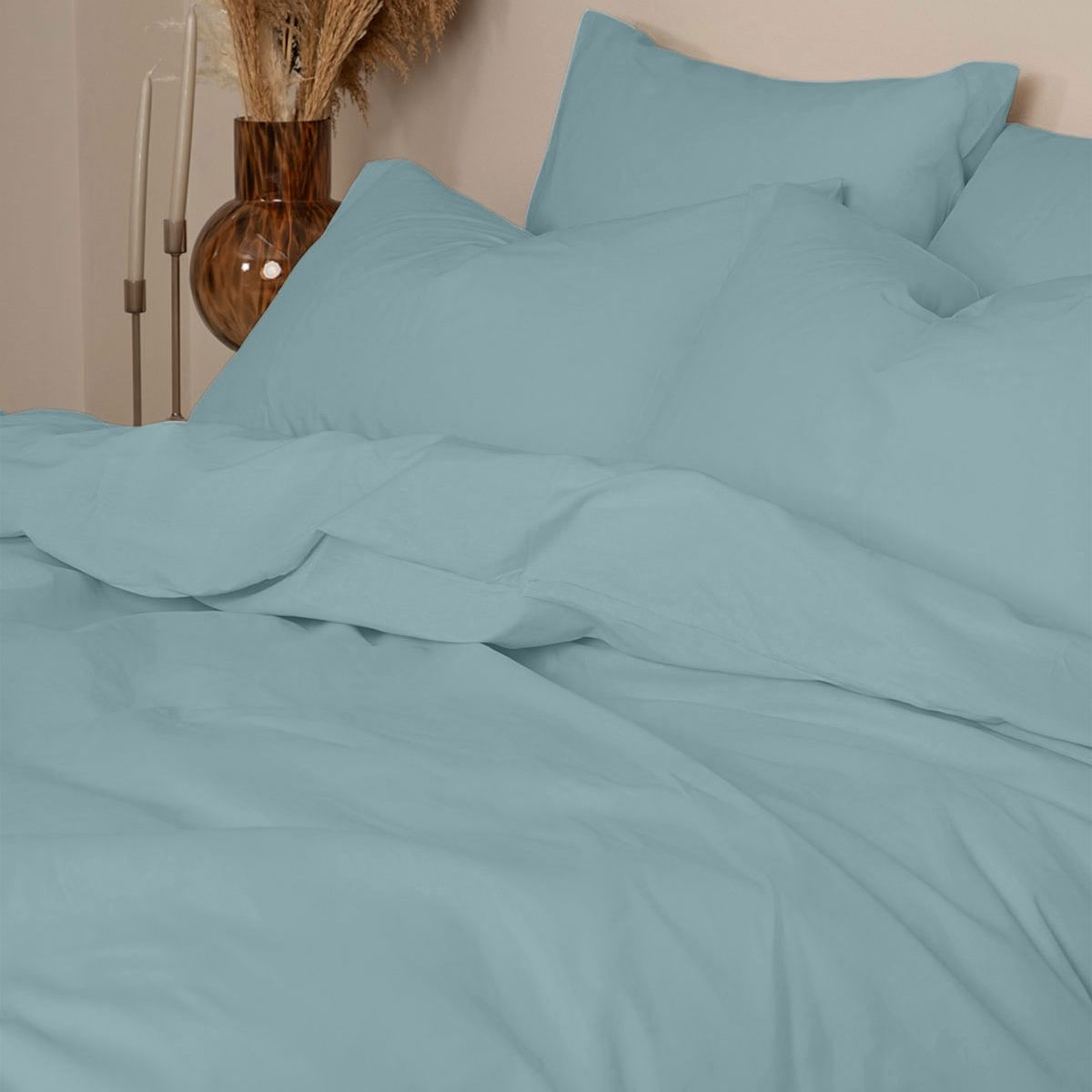 Σετ Σεντόνια Γίγας Cotton Feelings 120 Sky Blue - Sunshine