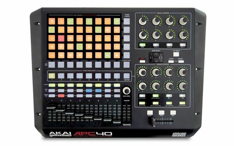Controlador Profesional USB/MIDI para Ableton Live, Akai. Mod. APC40 Controlador Profesional USB/MIDI para Ableton Live, Akai. Mod. APC40