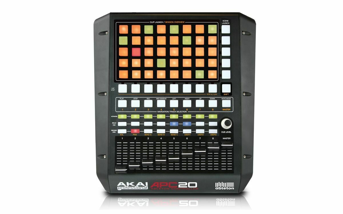 Controlador Profesional USB/MIDI Compacto, para Ableton Live, Akai. Mod. APC20