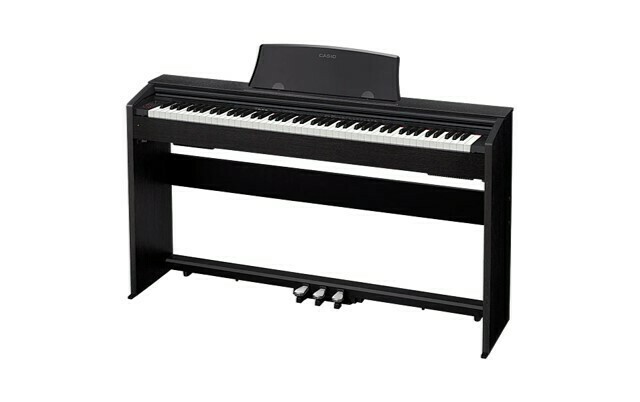 Piano Digital, 88 Teclas, USB/MIDI, Casio, Mod. PX-770 BK