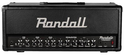 Amplificador Cabezal para Guitarra Eléctrica, 300 Watts, 3 Canales. Randall, Mod. RG3003