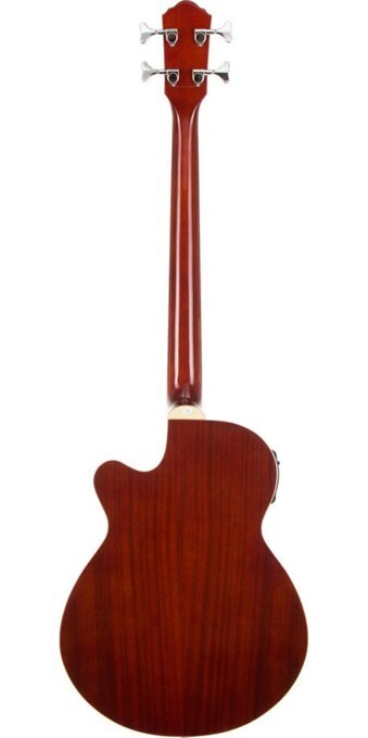 Bajo Electroacústico, Cuerdas de Bronce, Color Natural, Incluye Funda. Oscar Schmidt, Mod. 0B100/N