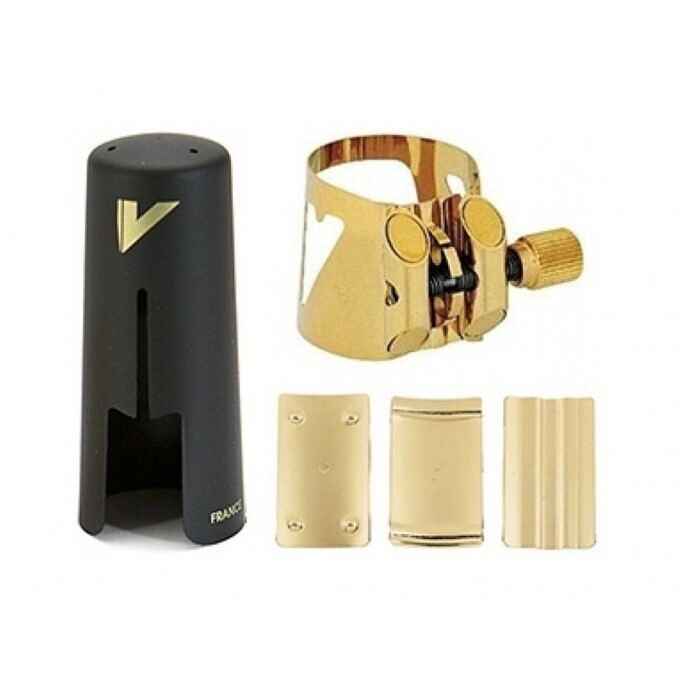 Abrazadera y Vandoren Optimum para Saxofón Alto