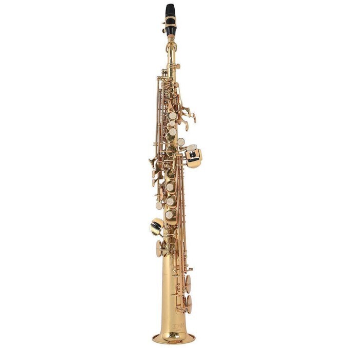 Saxofón Soprano Conn SS-650. Laqueado
