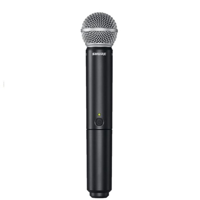 Sistema inalámbrico Shure BLX24 con sm58 para Voz