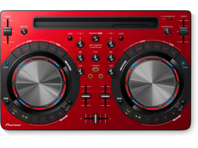 Controlador Pioneer para DJ, Color Rojo
