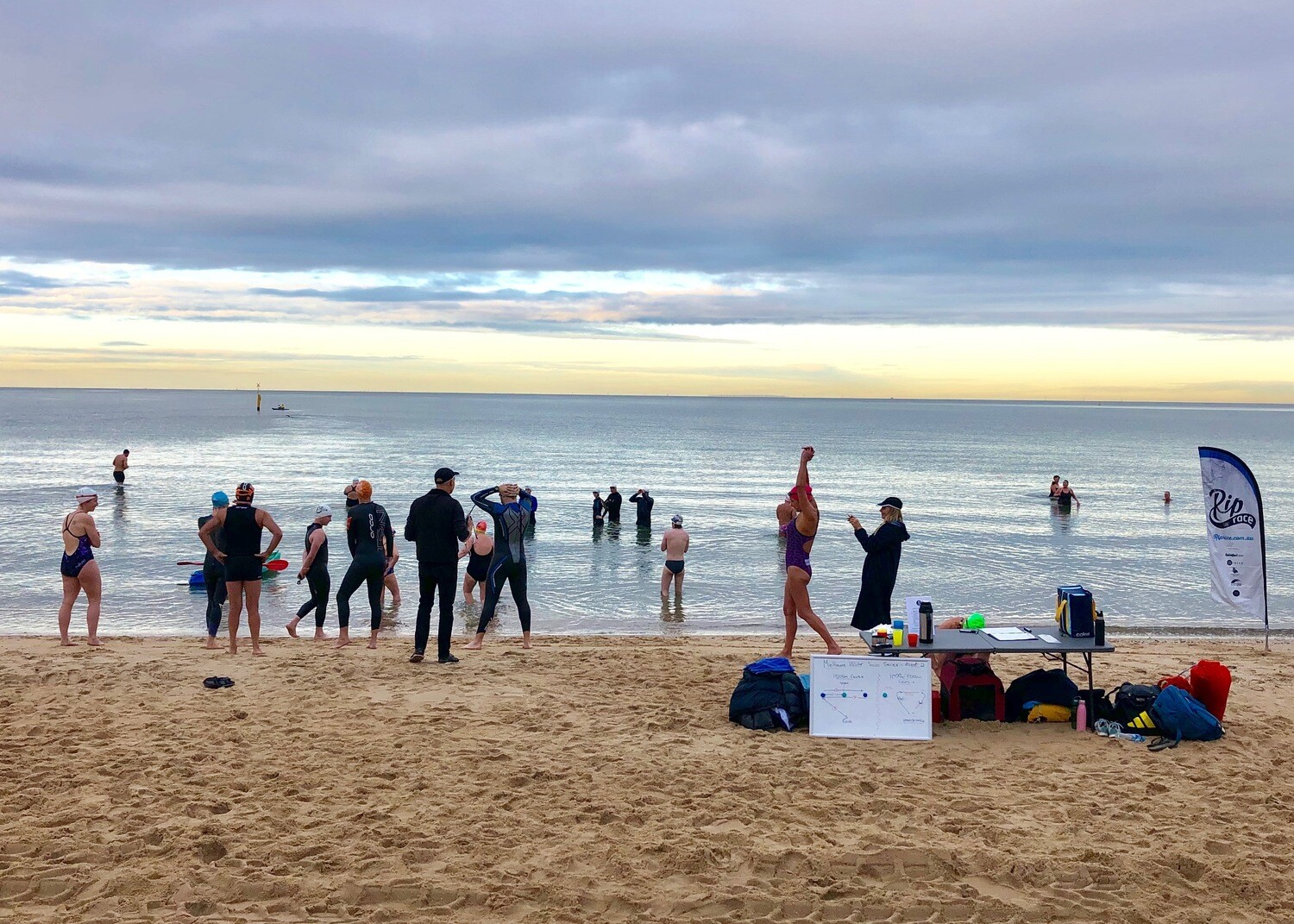 Summer Rip Swim Qualifying swim - November 7, Williamstown