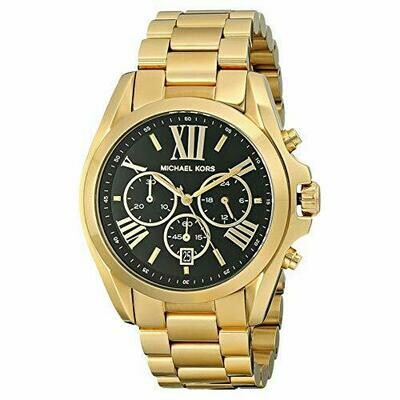 Michael Kors MK5739 - Orologio Bradshaw in Acciaio Inox Placcato Oro, con Scatola Michael Kors MK5739 - Orologio Bradshaw in Acciaio Inox Placcato Oro, con Scatola