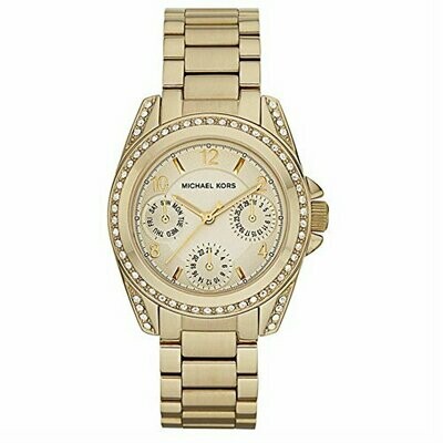 Michael Kors Blair Champagne Quadrante Oro-tono Acciaio inox Acciaio Ladies Orologio MK5639 Michael Kors Blair Champagne Quadrante Oro-tono Acciaio inox Acciaio Ladies Orologio MK5639