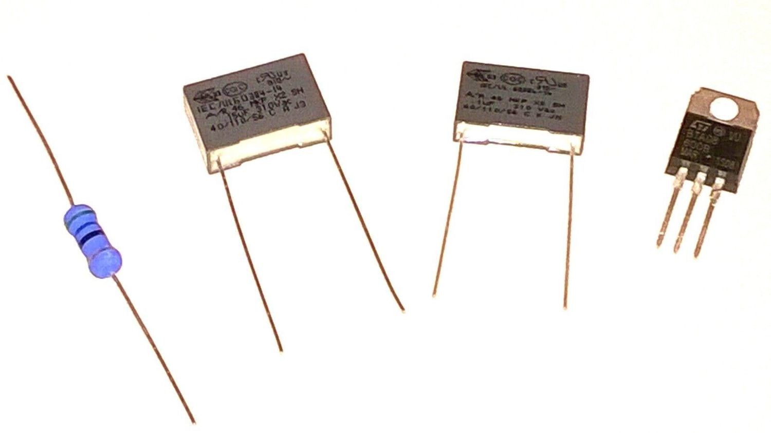 Kenwood Gourmet FP600 Processor Repair Kit Capacitors Resistor Triac Guide