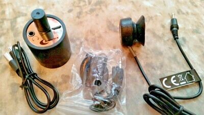 Vibrational EVP Microphone and Magnetic Spirit Voice Pickup Coil Paranormal Gear