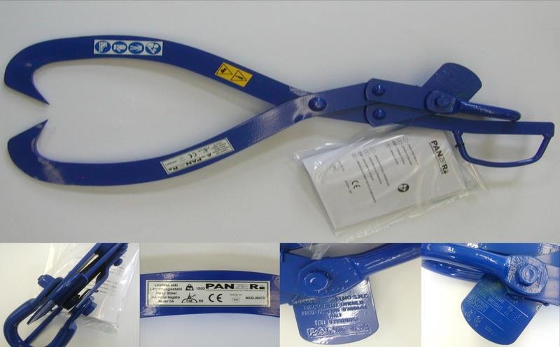 Timber Tongs 55cm with Handle 1.5t