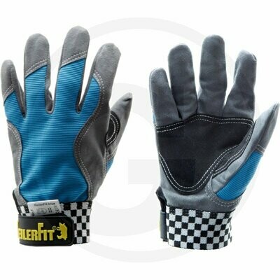 Keiler Fit blue gloves
