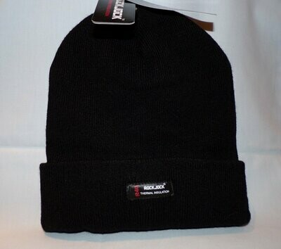 Rock Jock R40  Black Thermal Beanie