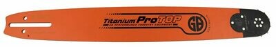 GB Titanium Pro Top Guide Bar 1.6mm 3/8