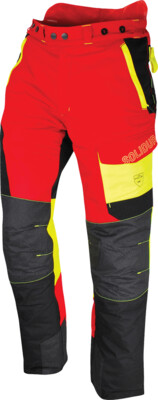 Solidur COMFY Class 1 Chainsaw Trousers (Red)