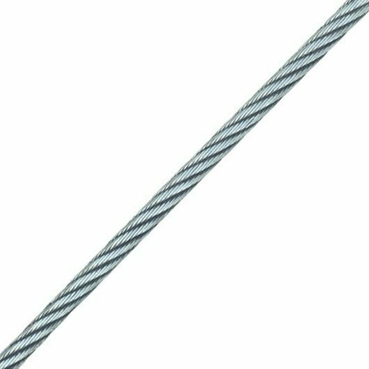 11mm Compressed Steel Winch Cable 6 x 26 IWRS, 13.5 t