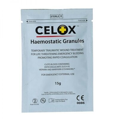 Celox Haemostatic Granules 15gm (First Aid)