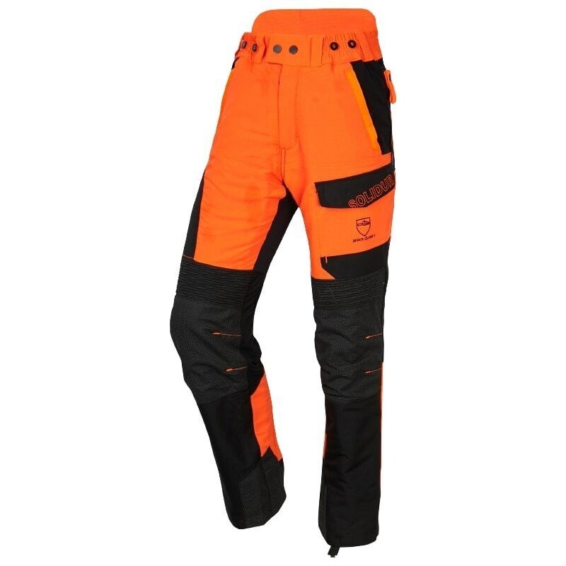 Solidur Infinity Type A Chainsaw Trousers Orange