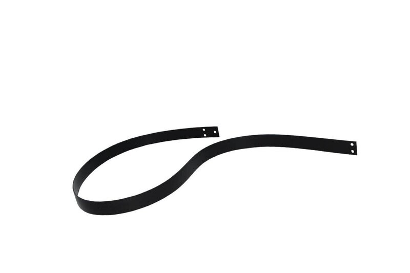 Spencer Black Plastic End