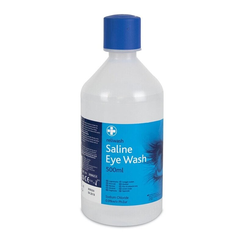 First Aid Sterile Eye Wash Solution 500ml