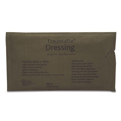First Aid Military Field Dressing - large 20cm x 19cm