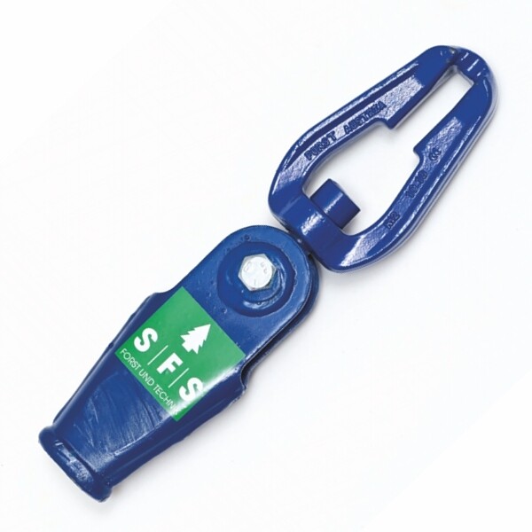 Rope End Cap 12T with Swivel Keyplate 8mm Rope End Cap 12T with Swivel Keyplate 8mm