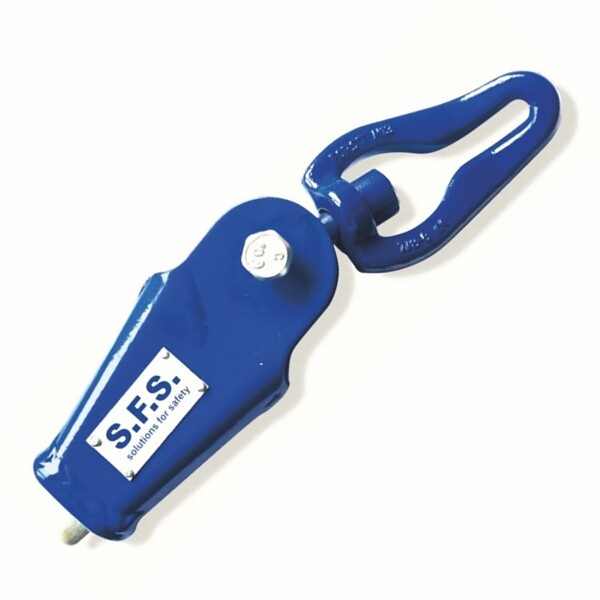 Rope End Cap with Swivel Keyplate Rope End Cap with Swivel Keyplate